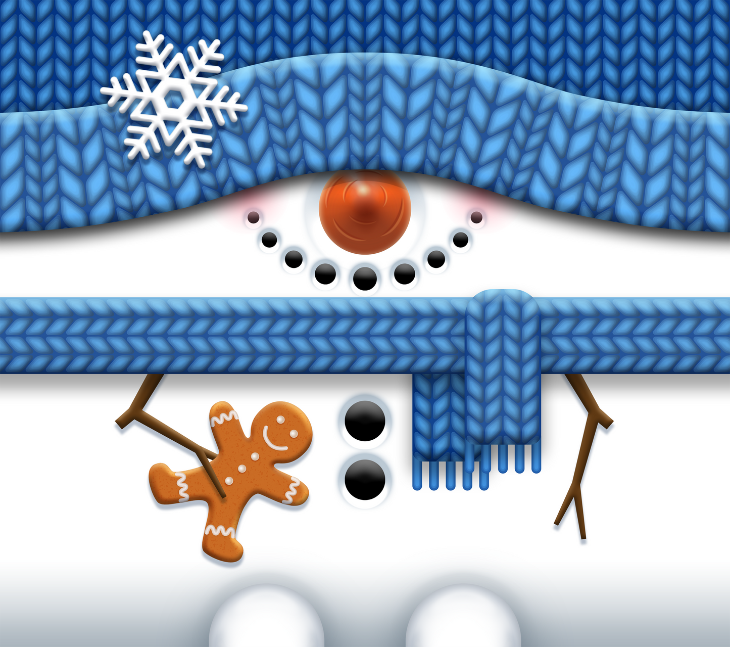 Snowman Tumbler 20oz CLEARANCE