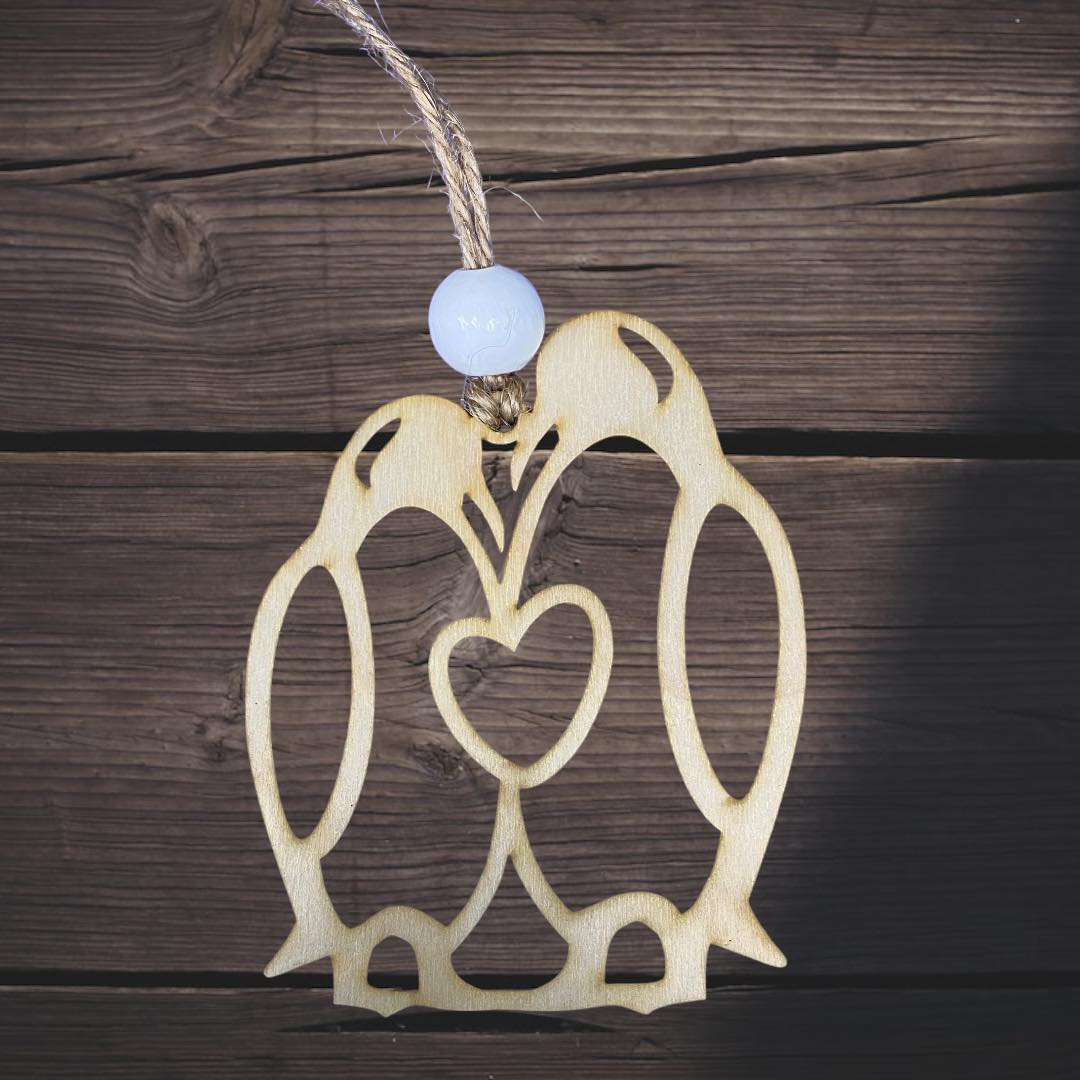 Love & Partnership Penguin Ornament