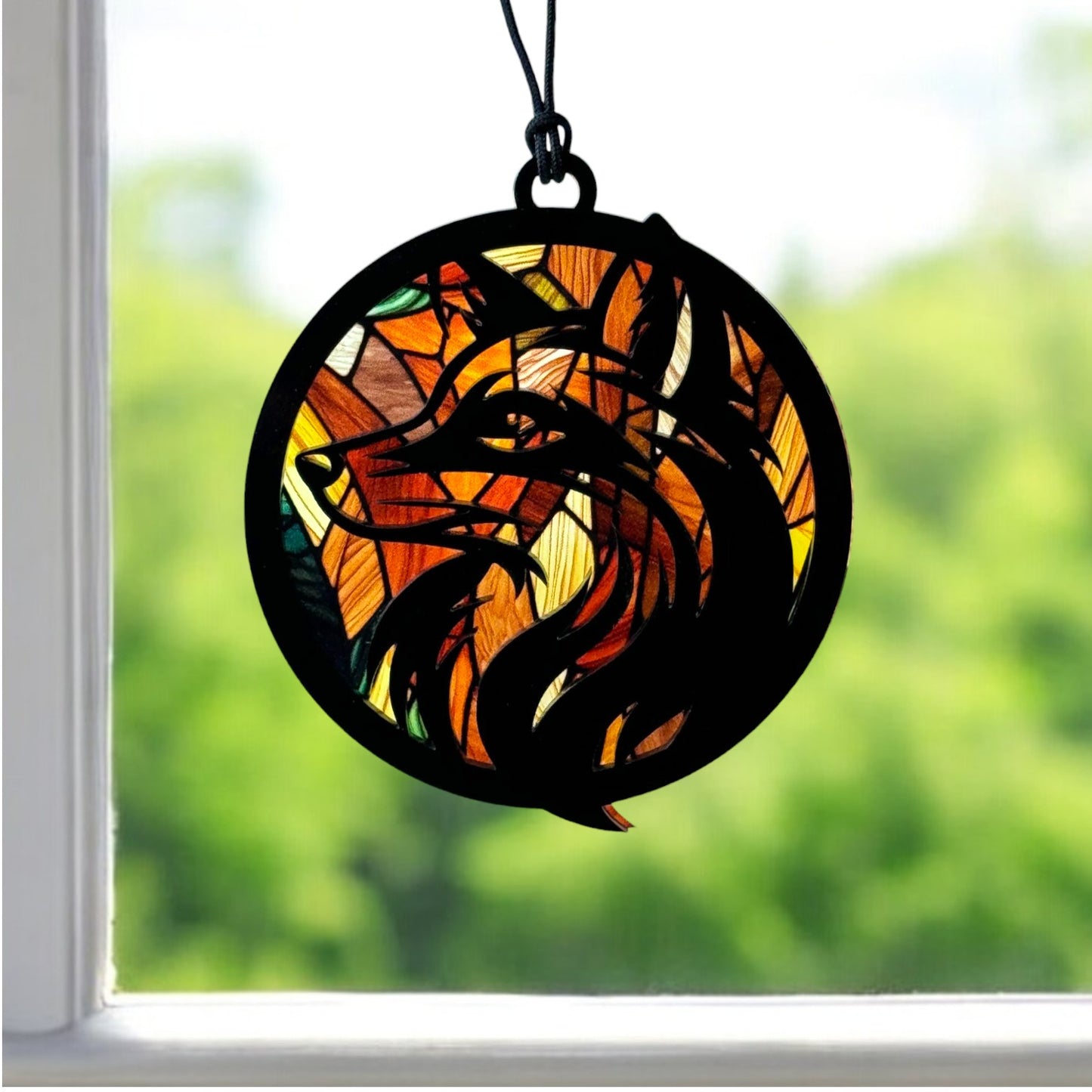 Suncatcher / Ornament - Fox