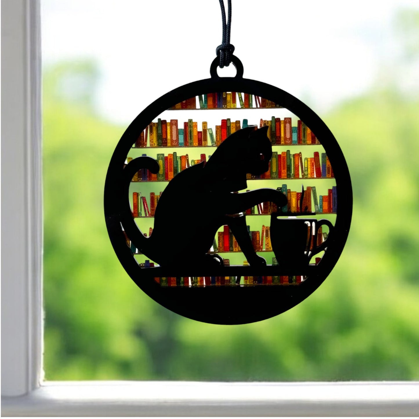 Suncatcher / Ornament - Kitty Cat