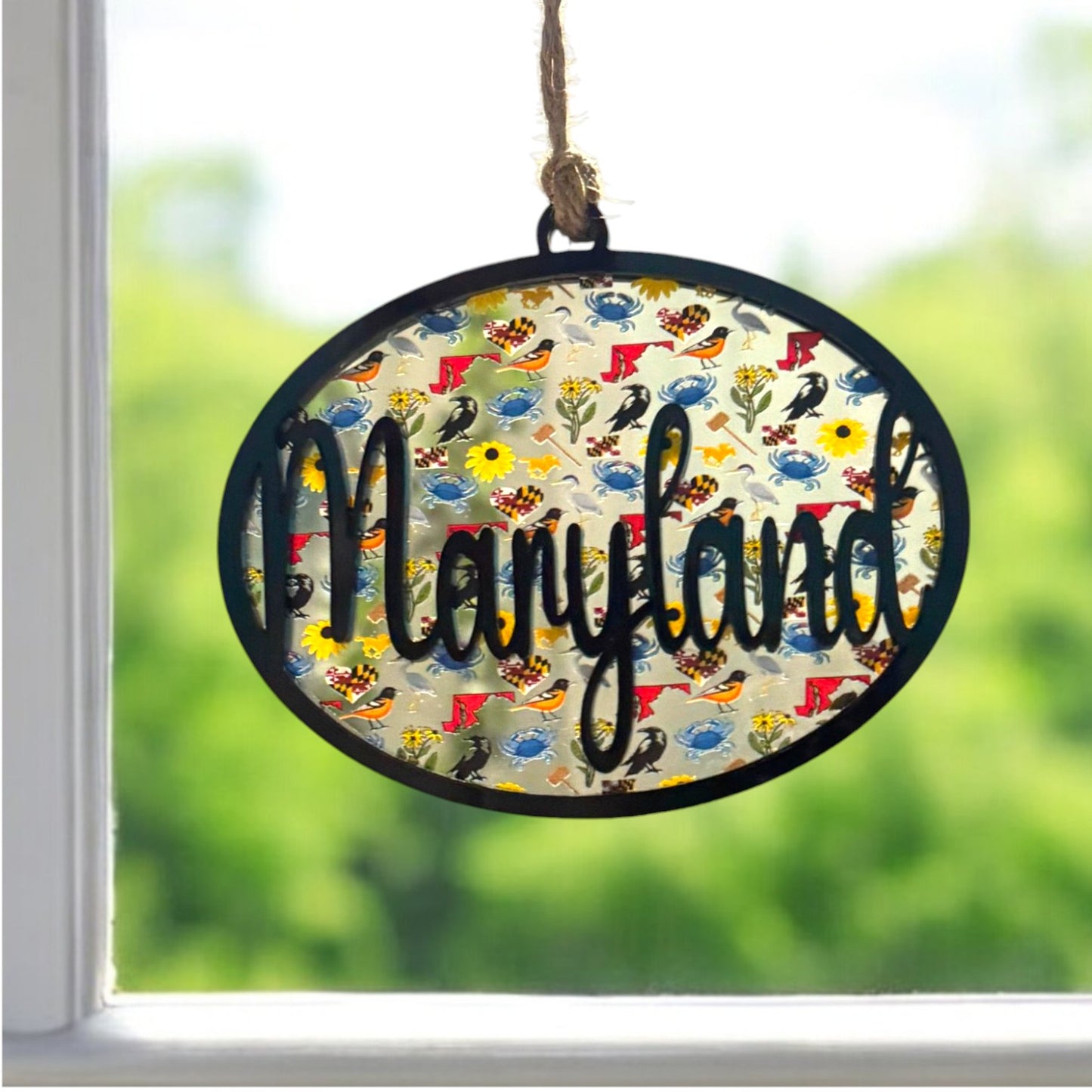 Suncatcher / Ornament - Maryland