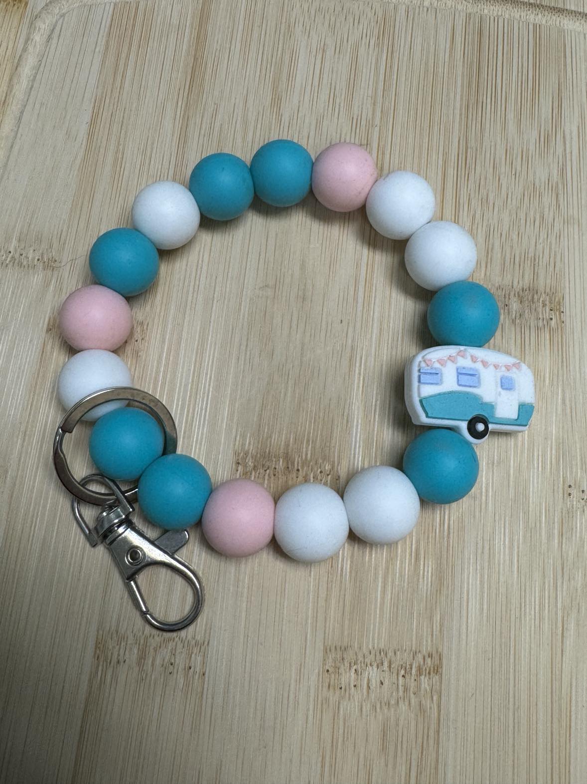 Camper Beaded Wristlet **CLEARANCE**