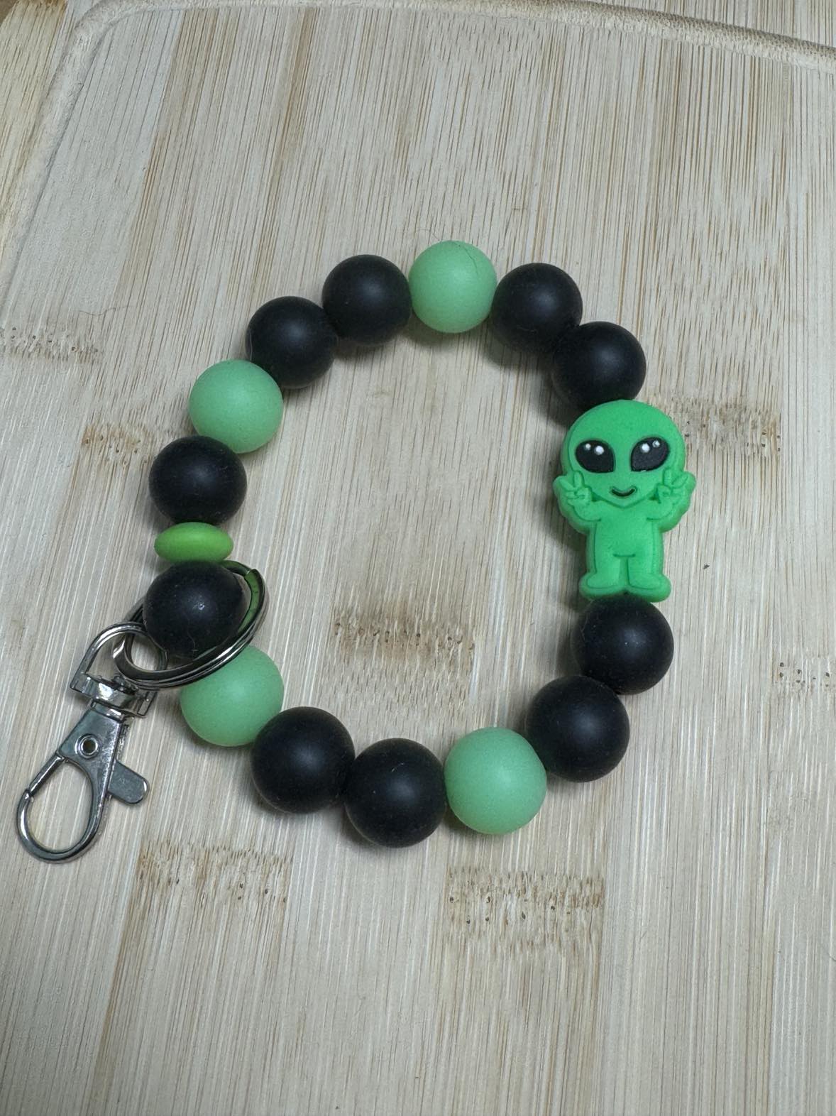 Alien Beaded Wristlet **CLEARANCE**