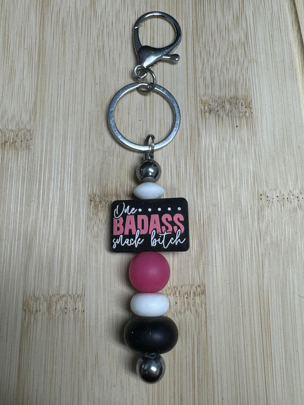 Snack Beaded Keychain **CLEARANCE**