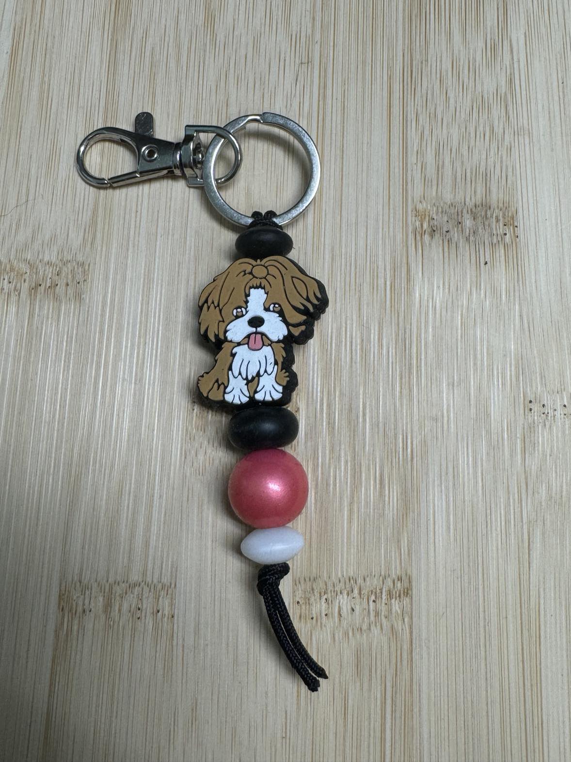 Dog Beaded Keychain **CLEARANCE**