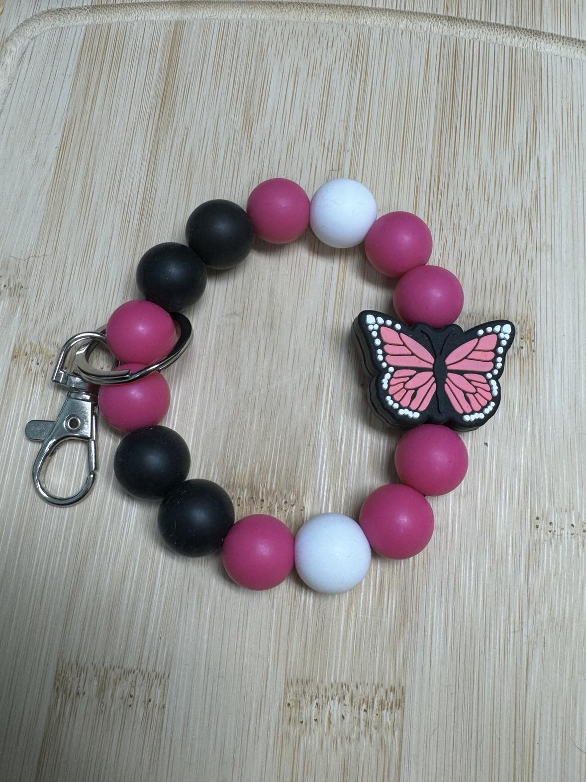 Butterfly Beaded Wristlet **CLEARANCE**