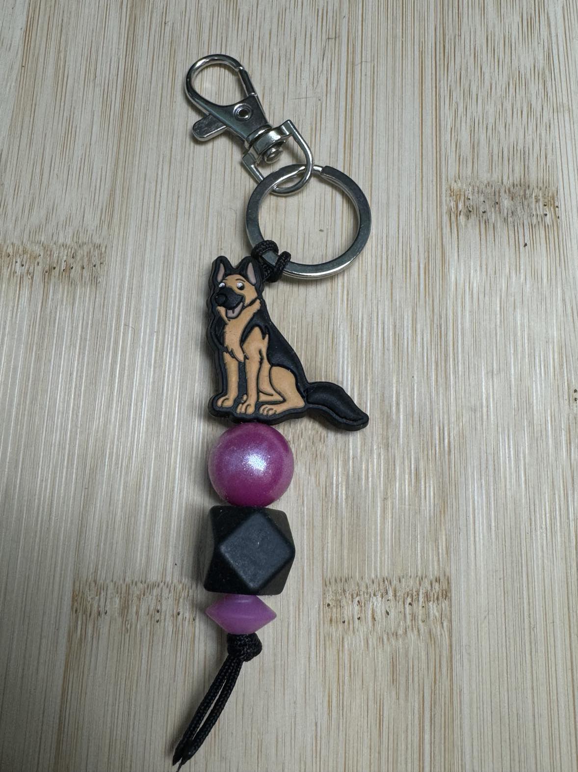 Shepherd Beaded Keychain **CLEARANCE**