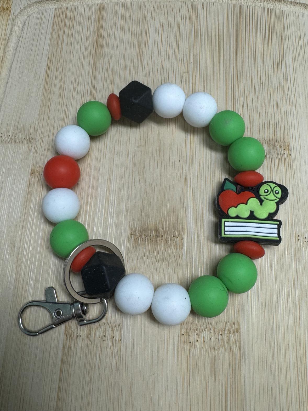 Bookworm Beaded Wristlet **CLEARANCE**