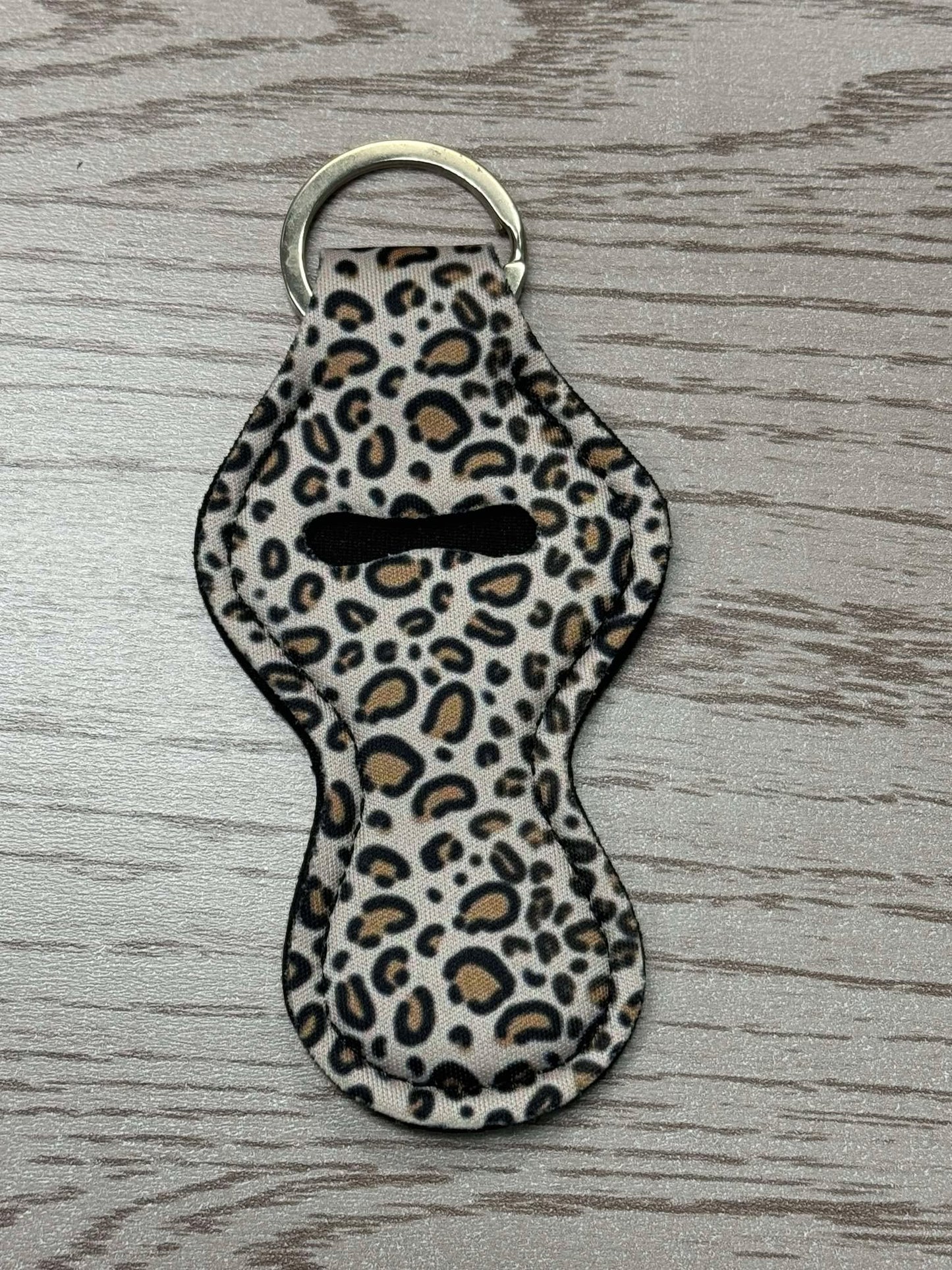 Leopard - Chapstick Holder Keychains **CLEARANCE**