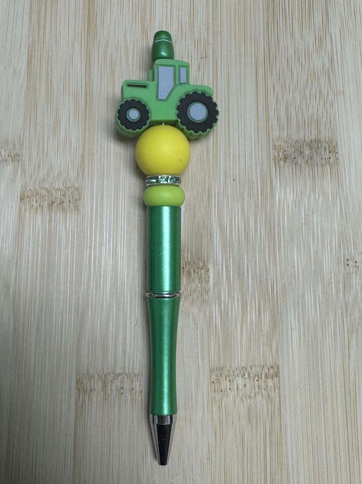 Tractor Beaded Pen **CLEARANCE**