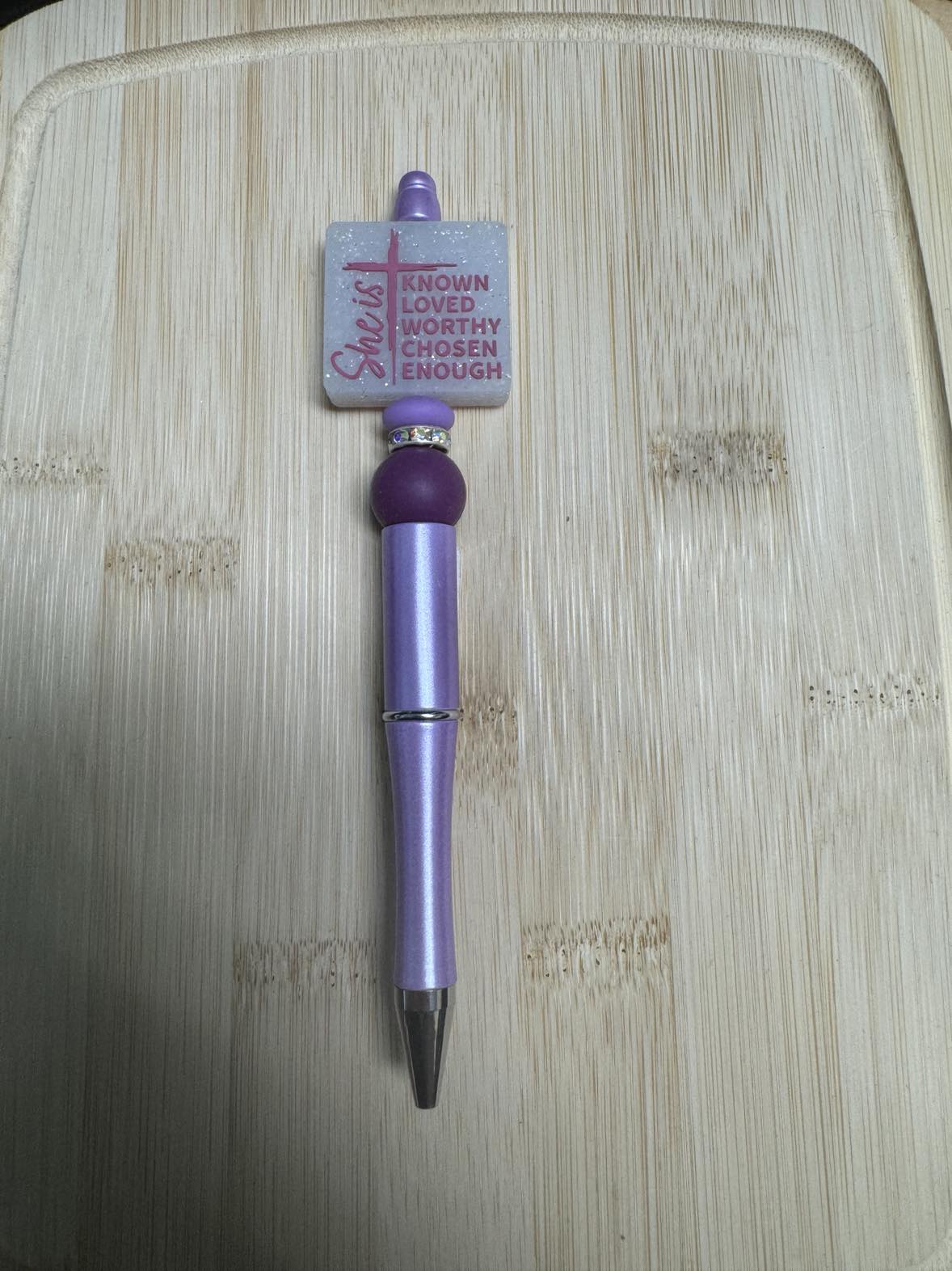 She Is.. Beaded Pen **CLEARANCE**