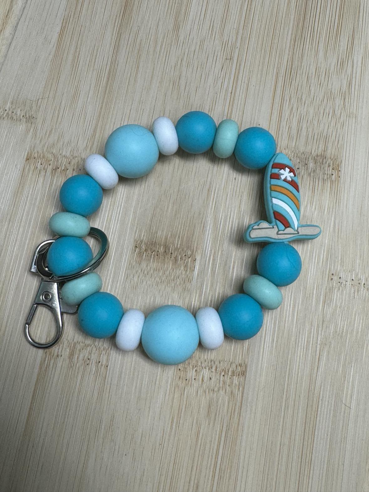 Surfboard Beaded Wristlet **CLEARANCE**