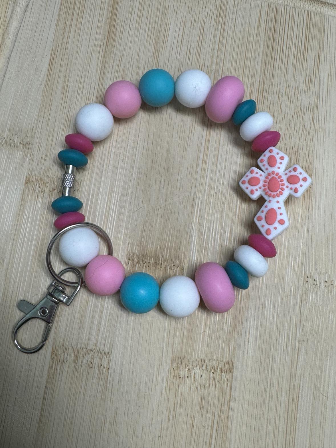 Cross Beaded Wristlet **CLEARANCE**