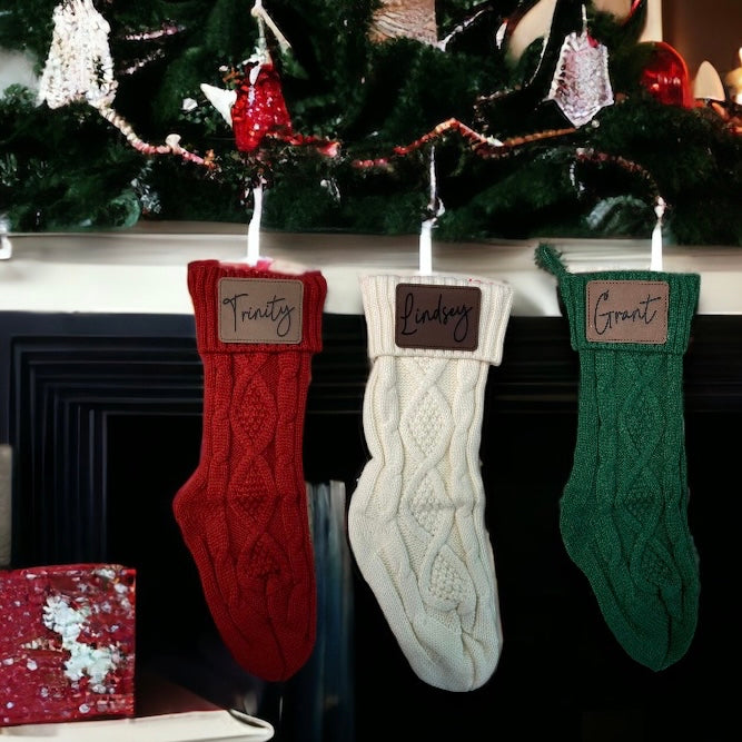 Stocking with Custom Patch