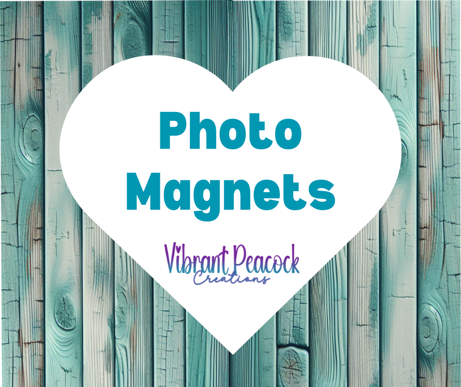 Photo Magnets * 2x2 Square * Custom - 4 Pack