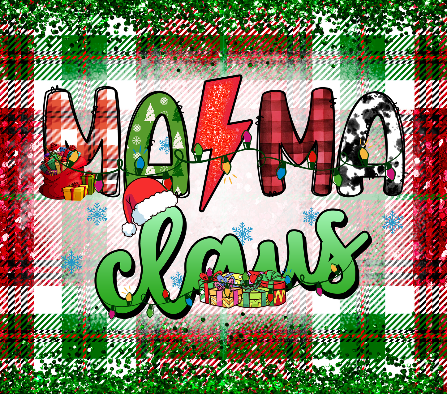 Mama Clause Tumbler 20oz **CLEARANCE**