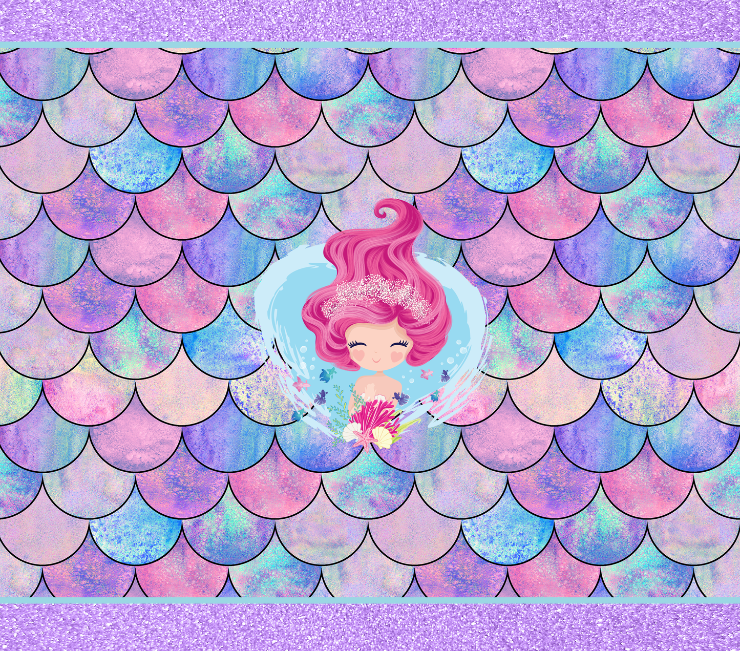 Mermaid Tumbler 20oz CLEARANCE