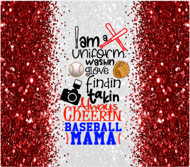 Baseball Tumbler 20oz CLEARANCE
