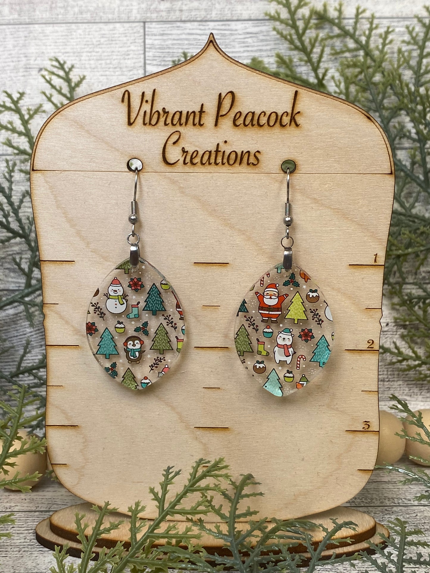 Christmas Scatter Earrings