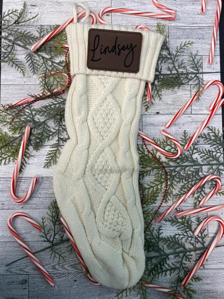 Stocking with Custom Patch