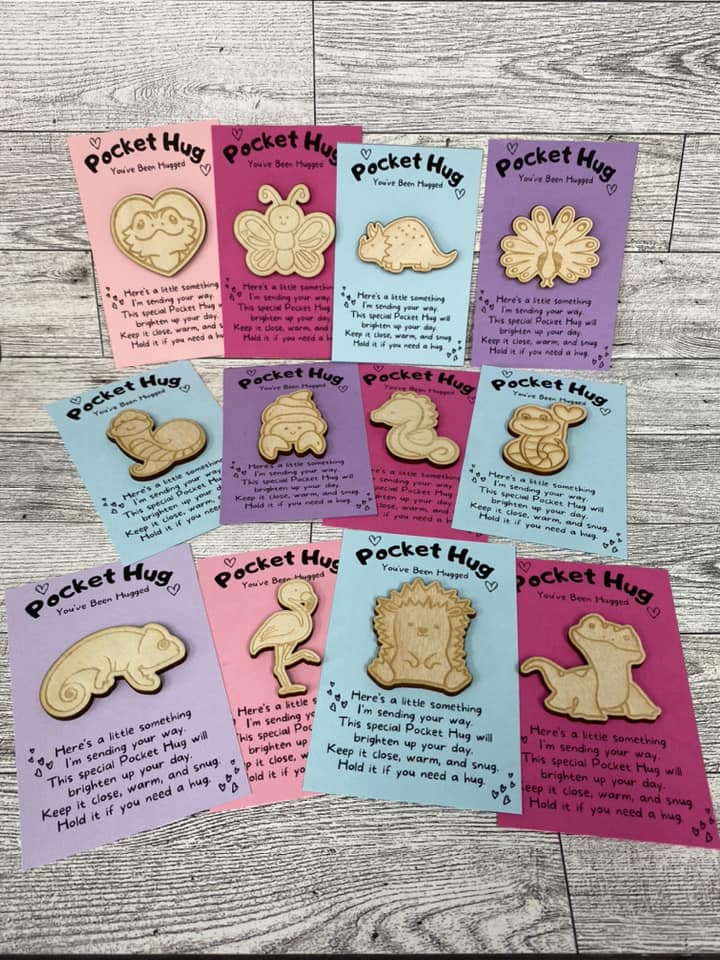 Pocket Hug ... NEW Designs