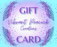 Vibrant Peacock Creations Gift Card