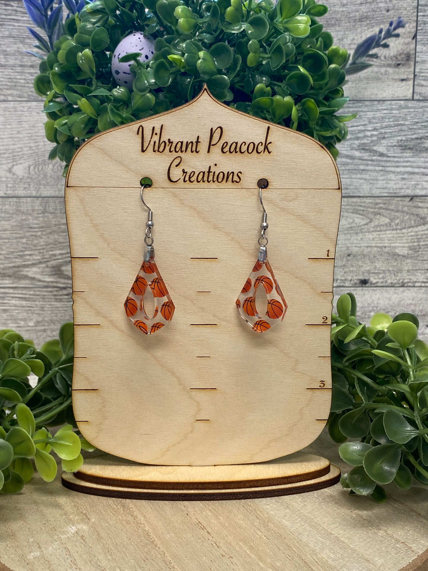 Basketball Earrings - Style 1