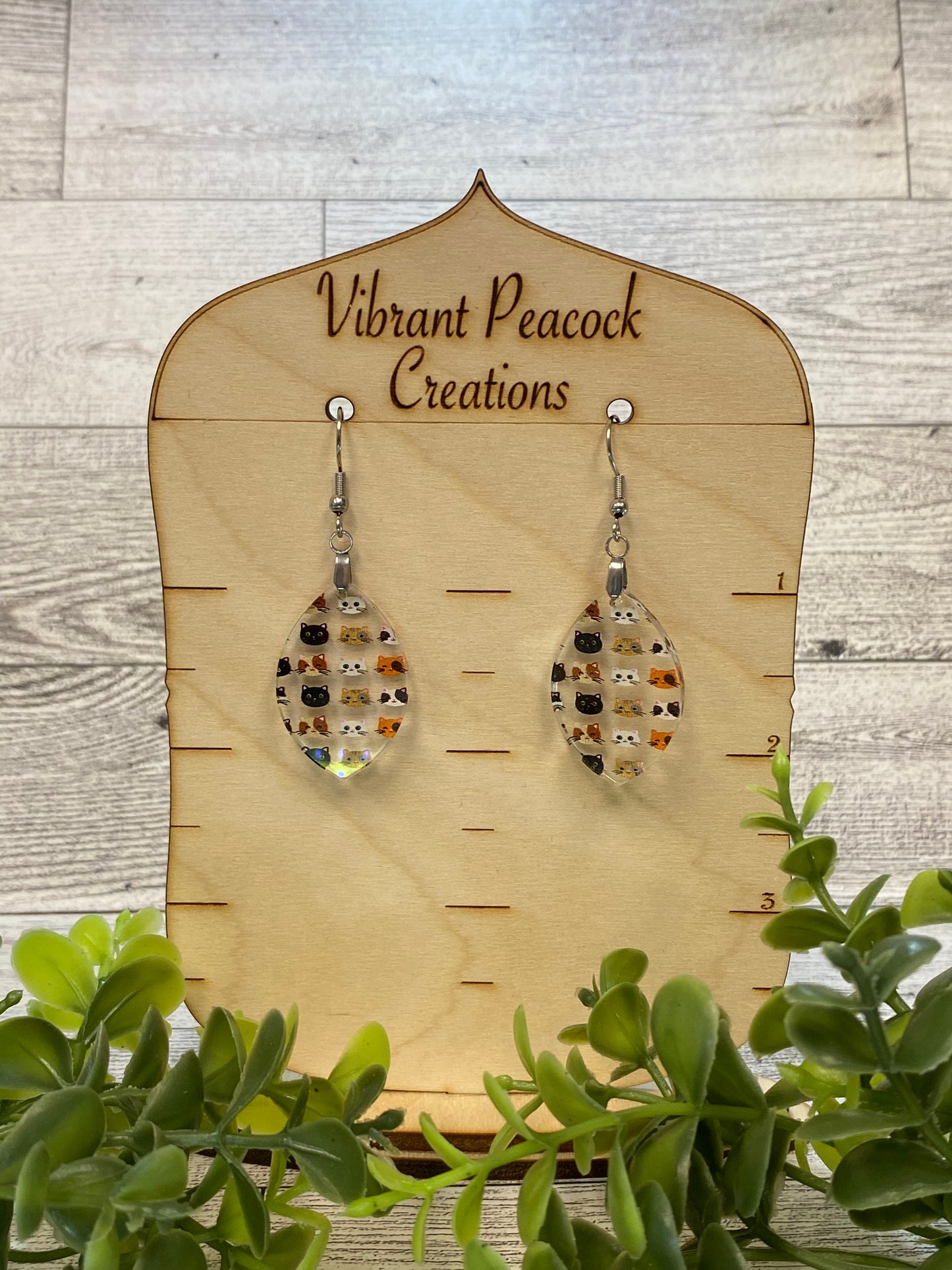 Kitty Face Earrings