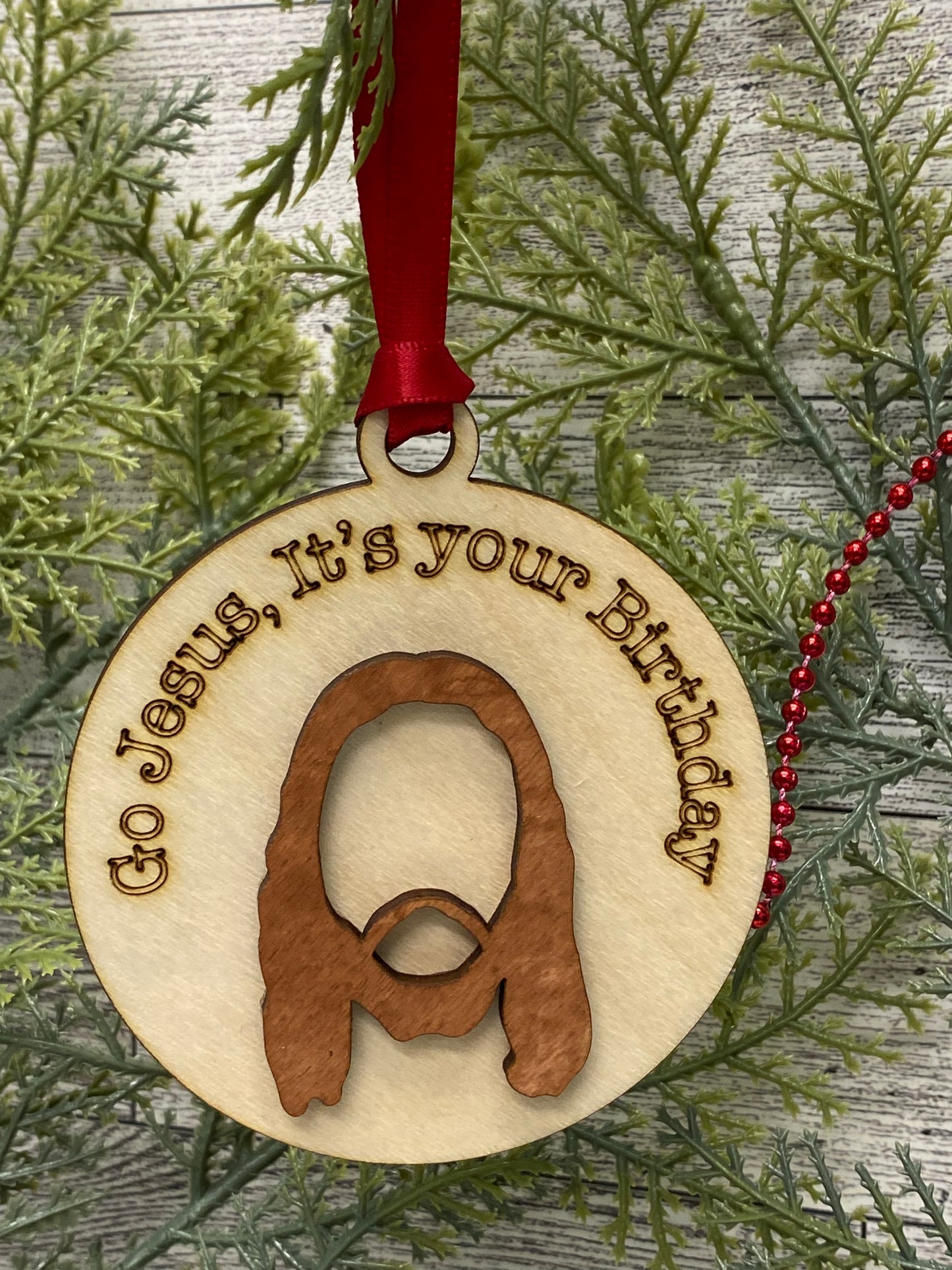 Go Jesus, It’s Your Birthday Ornament