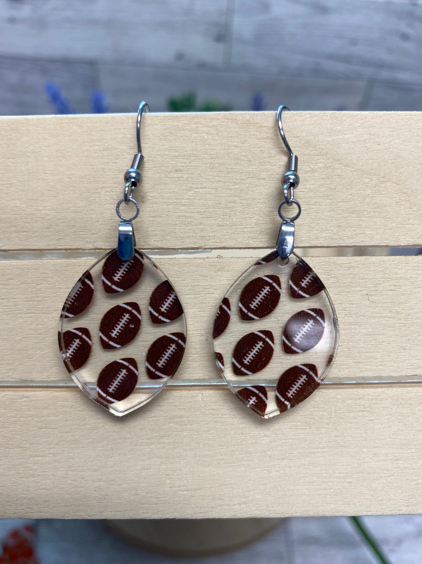 Football Earrings - Style 2