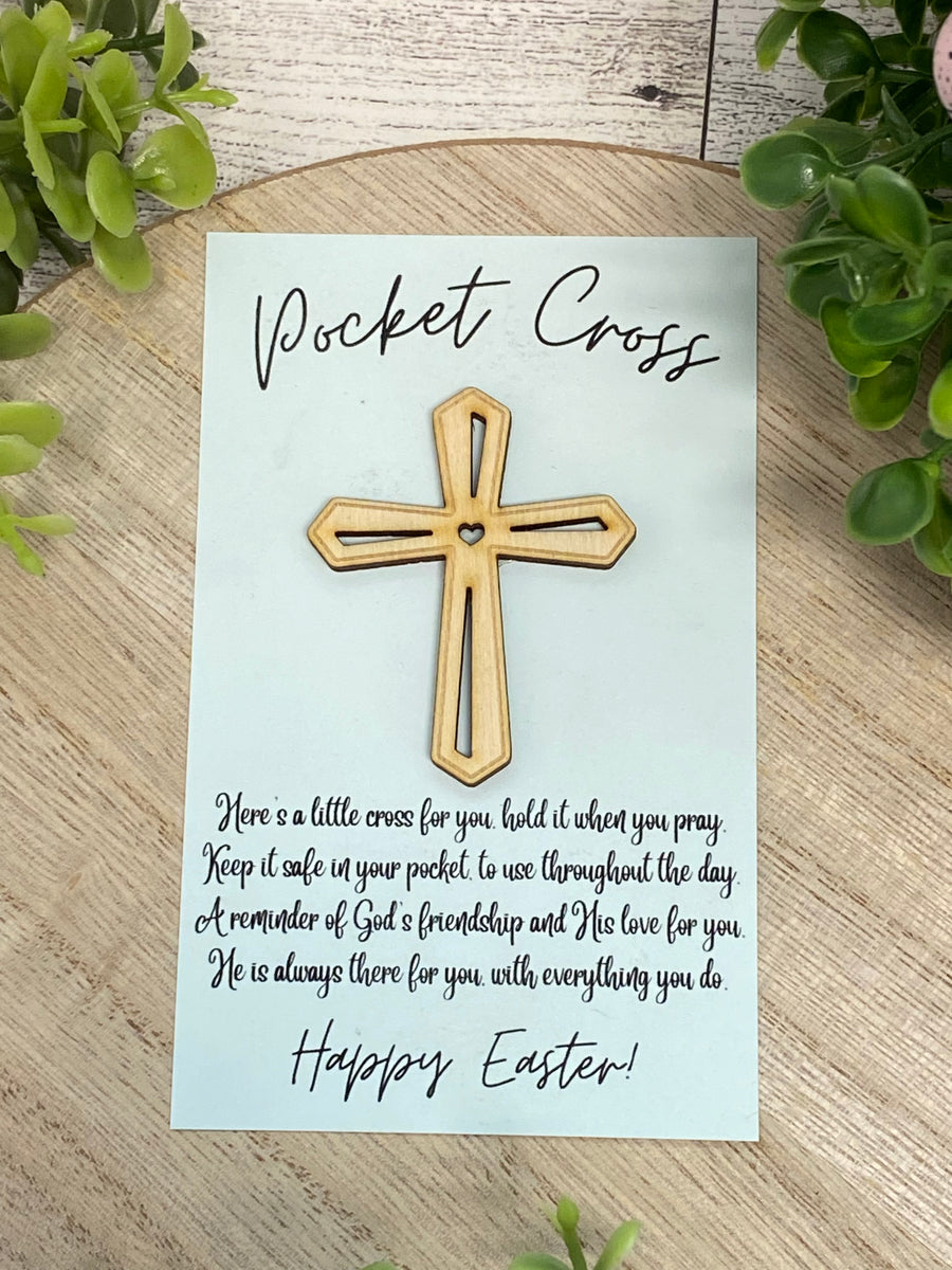 Pocket Cross – Vibrant Peacock Creations