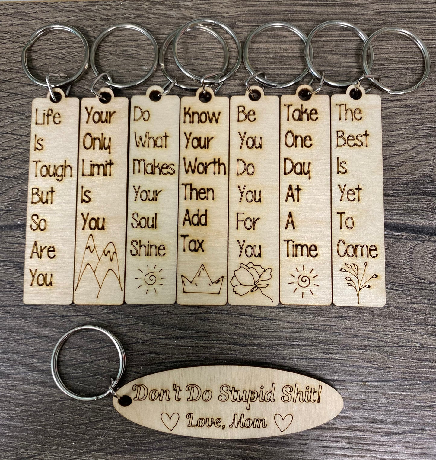 Inspirational Keychain
