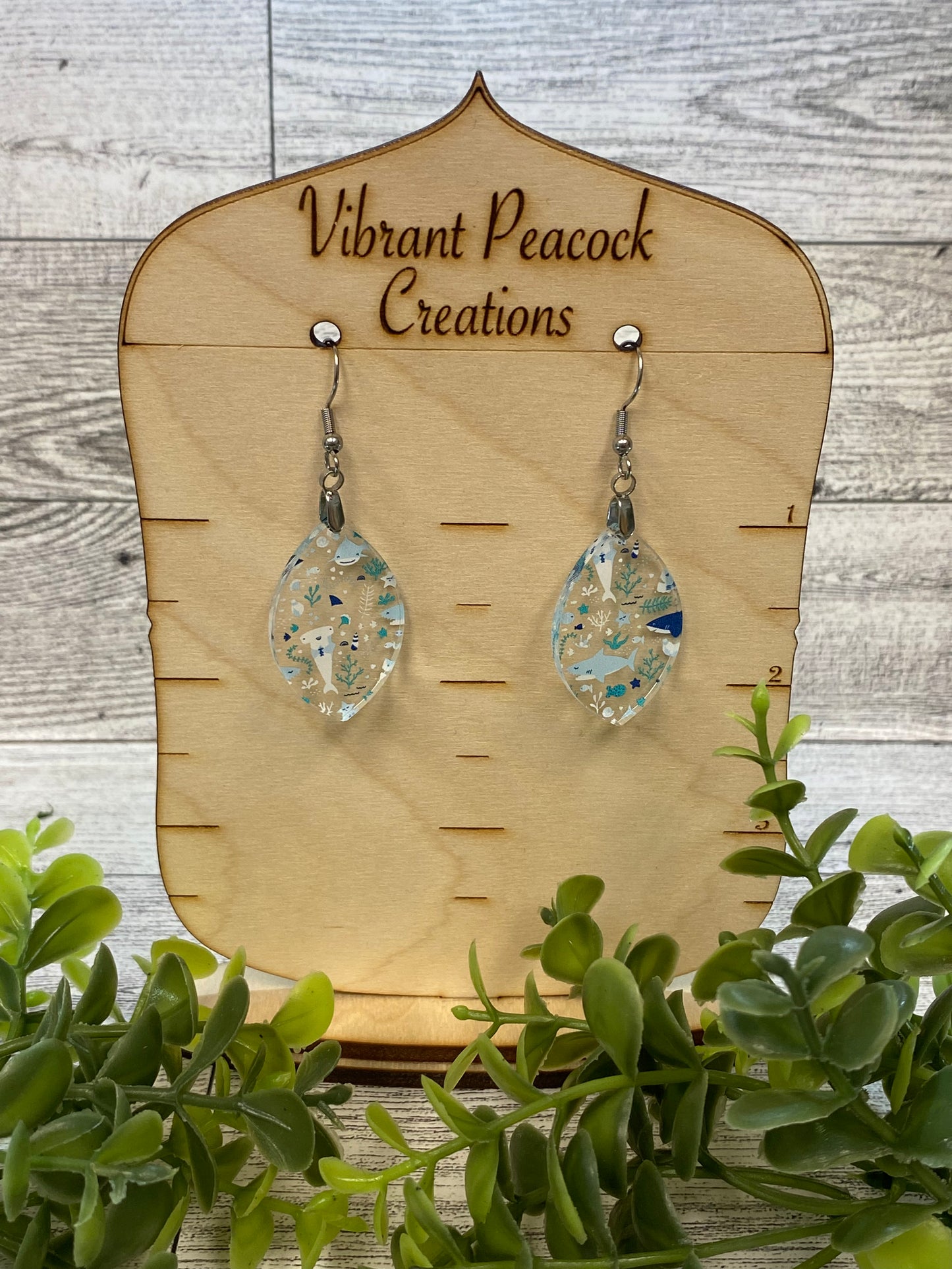 Shark Earrings