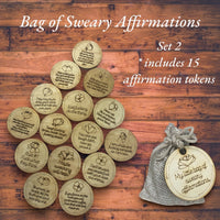 My Little Bag Of Sweary Affirmations - Set 2