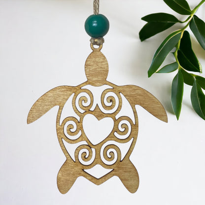 The Graceful Guardian Turtle Ornament