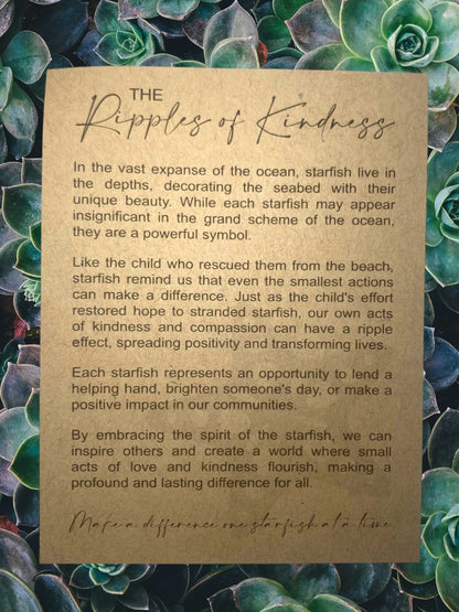 The Ripples Of Kindness Starfish - Story Charm