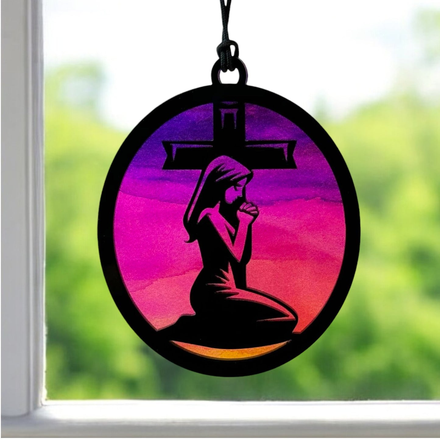 Suncatcher / Ornament - Prayer