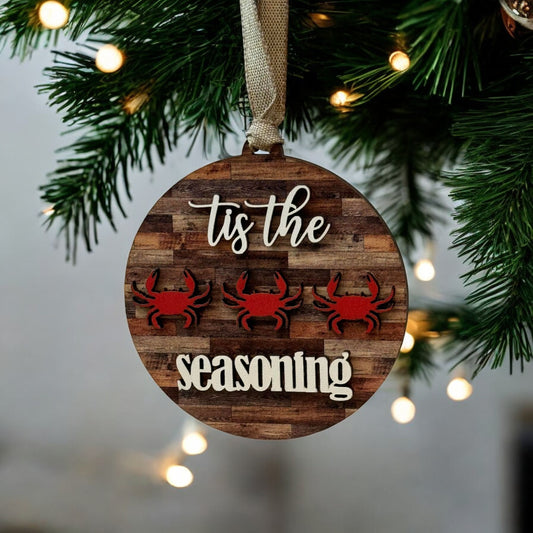 Tis The Seasoning Ornament