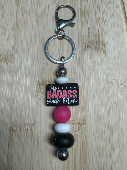 Snack Beaded Keychain **CLEARANCE**