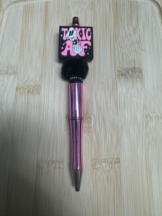Toxic Beaded Pen  **CLEARANCE**