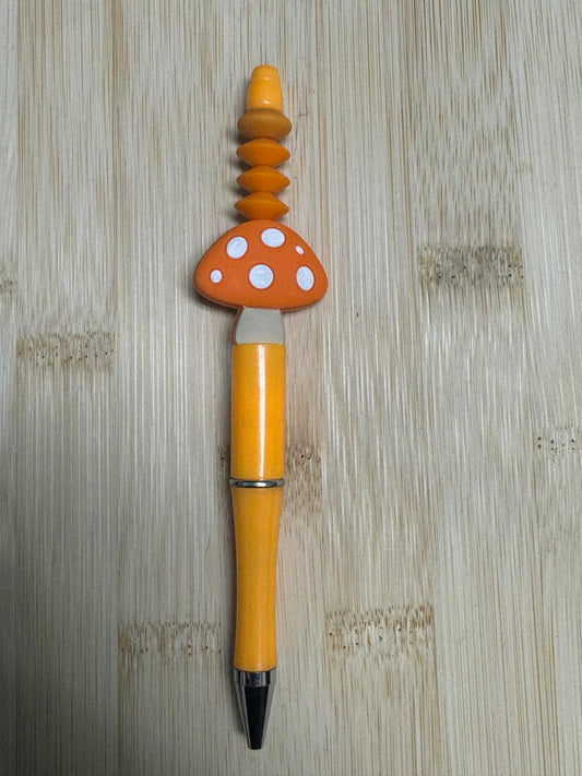 Mushroom Beaded Pen  **CLEARANCE**