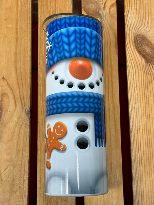 Snowman Tumbler  20oz CLEARANCE