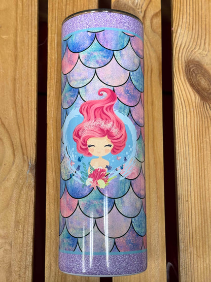 Mermaid Tumbler 20oz CLEARANCE