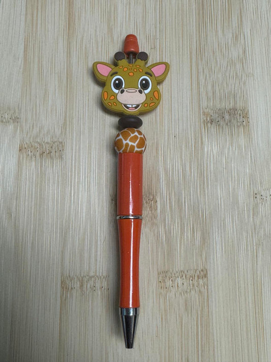 Giraffe Beaded Pen  **CLEARANCE**