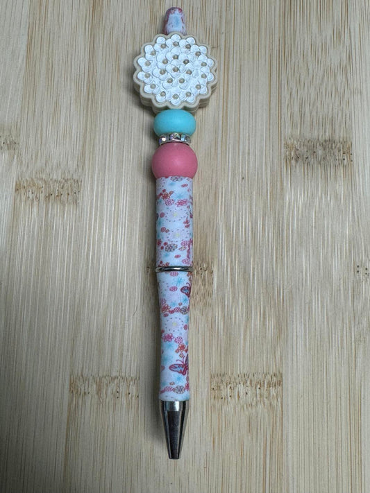 Flower Beaded Pen  **CLEARANCE**
