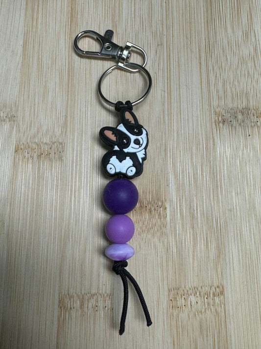 Corgi Beaded Keychain **CLEARANCE**