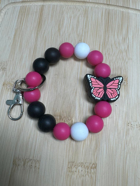 Butterfly Beaded Wristlet **CLEARANCE**