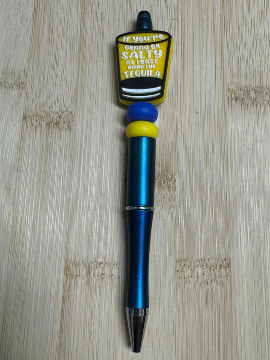 Shot Beaded Pen  **CLEARANCE**