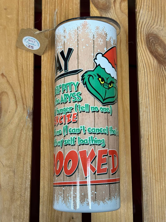 Christmas Tumbler 2 20oz CLEARANCE