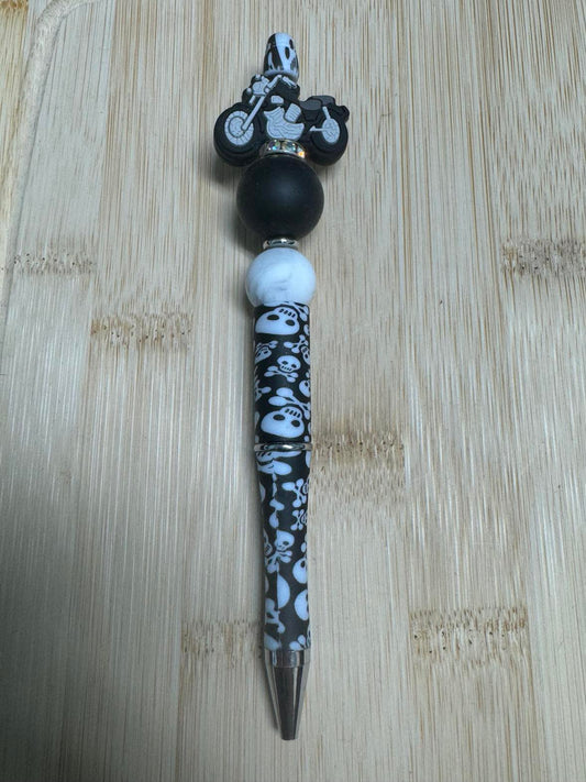 Motorcycle Beaded Pen  **CLEARANCE**